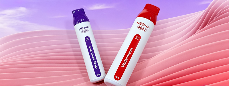 MEHA魅嗨8500口拋棄式電子煙：等同於多少支香煙