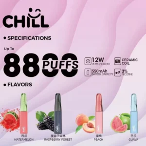 chill鴨嘴獸拋棄式電子煙