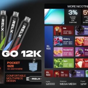 【新品推薦】RELX悅刻SMASH GO 12000口拋棄式 | 大容量長續航 悅刻品質保證：圖片 2